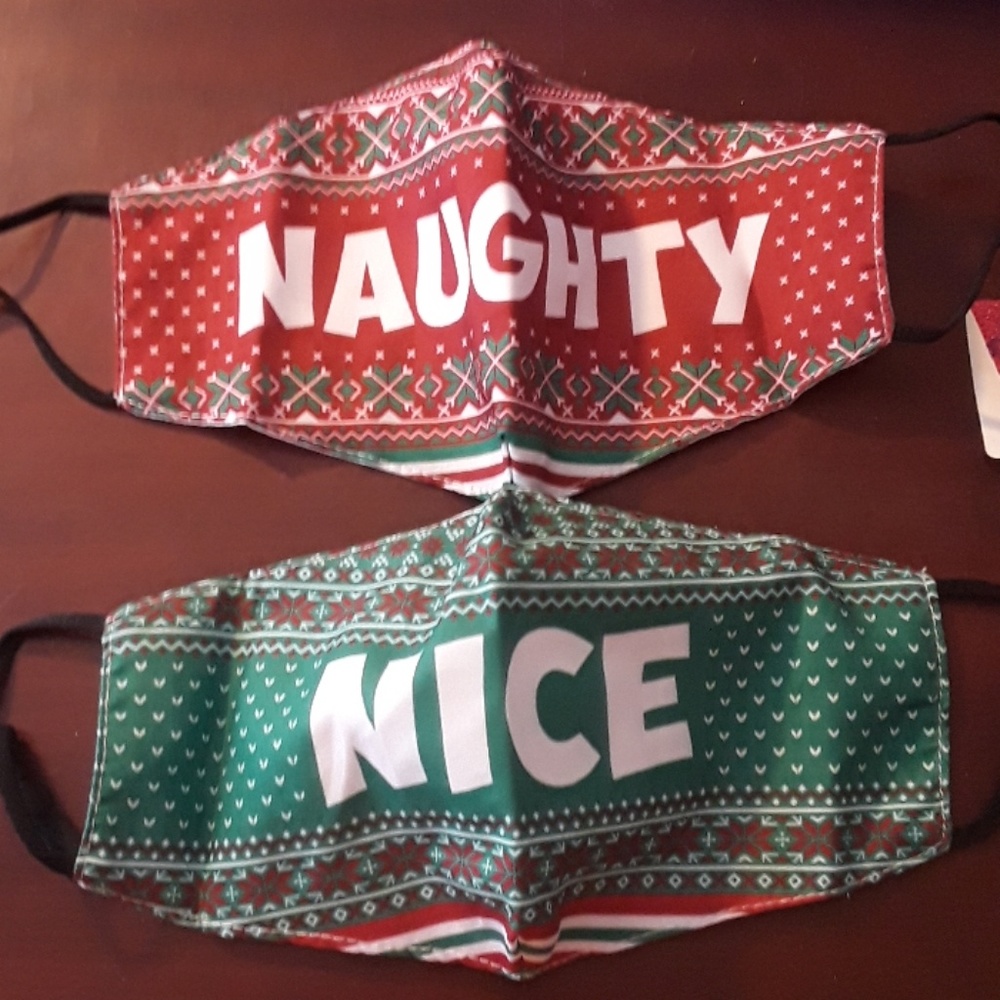 Orly Naughty Nice Adult Holiday Face Mask New